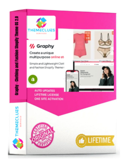 Graphy – Simple & Lightweight Clothing and Fashion Shopify Theme OS 2.0 👗🛍️